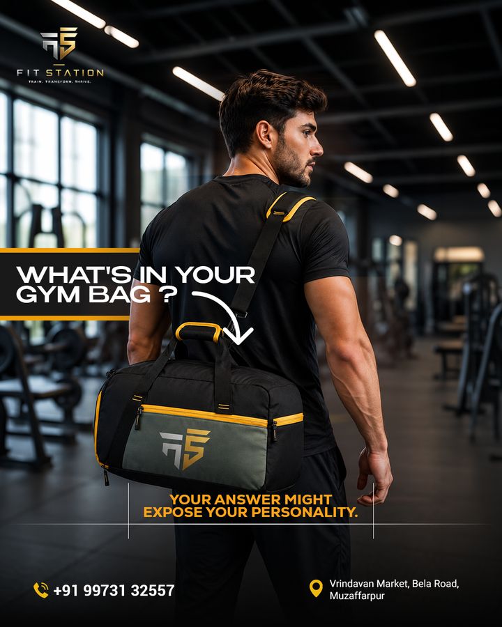 Fit Station post: What's in your gym bag